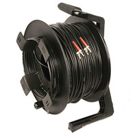 

Tactical Fiber Systems 250' Single-Mode Four-Fiber Cable on Reel with ST Connectors