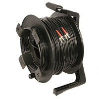

Tactical Fiber Systems 500' Single-Mode Four-Fiber Cable on Reel with ST Connectors