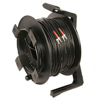 

Tactical Fiber Systems 750' Single-Mode Four-Fiber Cable on Reel with ST Connectors
