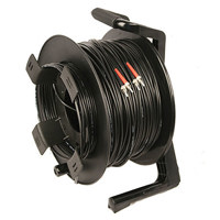 

Tactical Fiber Systems 1500' Single-Mode Four-Fiber Cable on Reel with ST Connectors