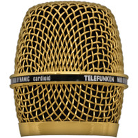 

Telefunken HD03 Head Grille for M80/M81 Microphones, Gold