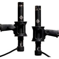 

Telefunken M60 FET Stereo Master Set, Includes 2x M60 FET Microphone, 2x TK60 Cardioid, 2x TK61 Omni-directional, 2x TK62 Hyper-Cardioid Capsules