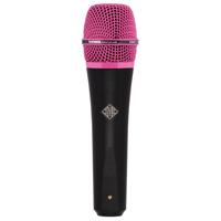 

Telefunken M80 Custom Handheld Supercardioid Dynamic Vocal Microphone, Black Body with Pink Grille