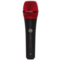 

Telefunken M80 Custom Handheld Supercardioid Dynamic Vocal Microphone, Black Body with Red Grille