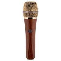 

Telefunken M80 Custom Handheld Supercardioid Dynamic Vocal Microphone, Cherry Body with Gold Grille