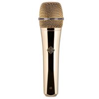 

Telefunken M80 Super-Cardioid Custom Dynamic Handheld Microphone, 30Hz-18kHz Frequency Range, 300Ohms Output Impedance, 3-Pin Male XLR Connector, Gold