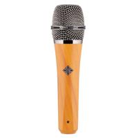 

Telefunken M80 Super-Cardioid Custom Dynamic Handheld Microphone, 30Hz-18kHz Frequency Range, 300Ohms Output Impedance, 3-Pin Male XLR Connector, Oak Wood