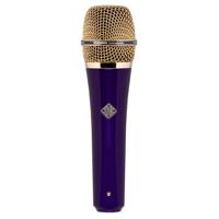 

Telefunken M80 Custom Handheld Supercardioid Dynamic Vocal Microphone, Purple Body with Gold Grille