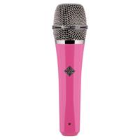 

Telefunken M80 Custom Handheld Supercardioid Dynamic Vocal Microphone, Pink Body with Chrome Grille