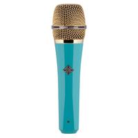 

Telefunken M80 Custom Handheld Supercardioid Dynamic Vocal Microphone, Turquoise Body with Gold Grille