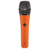 

Telefunken M81 Custom Handheld Supercardioid Universal Dynamic Vocal Microphone, Orange Body with Black Nickel Grille