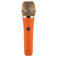 

Telefunken M81 Custom Handheld Supercardioid Universal Dynamic Vocal Microphone, Orange Body with Gold Grille