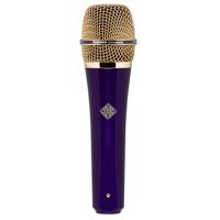 

Telefunken M81 Custom Handheld Supercardioid Universal Dynamic Vocal Microphone, Purple Body with Gold Grille