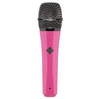 

Telefunken M81 Custom Handheld Supercardioid Universal Dynamic Vocal Microphone, Pink Body with Black Nickel Grille