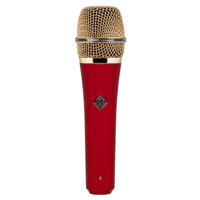 

Telefunken M81 Custom Handheld Supercardioid Universal Dynamic Vocal Microphone, Red Body with Gold Grille