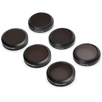 

Tiffen 6 Filter ND/Polarizer Kit with ND4, ND4PL, ND8, ND8PL, ND16 & ND16PL for DJI Mavic 2 Zoom