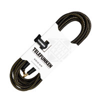 

Telefunken 6m (19.6') Instrument Cable, 1/4" Straight Male and Right Angle Male Connector