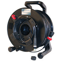 

Tactical Fiber Systems 500' Military-Grade Tactical Fiber Cable on Reel with Neutrik opticalCON Connectors, 2 Single-Mode Fibers