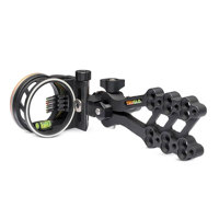 

TruGlo HYPER-STRIKE 7 Light Archery Sight with Decreasing Diameter Pin, Black