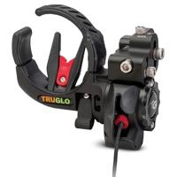 

TruGlo Lock-Fire Left Handed Drop Away Arrow Rest with Micro-Adjustable Windage, Black