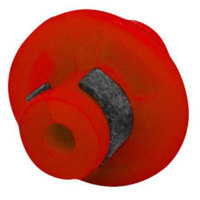

TruGlo Carbon Kisser Button with Bohning Blazer F Nock, Red, 50 Pack