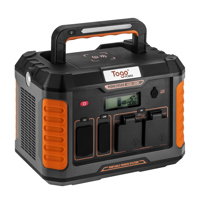 

Togo Power Togo Power Pioneer 500 , 461WH Portable Power Station Lithium Battery 500W (1000W peak) for Camping, Home Emergency, Tailgating, Hobbyist, offsite work locations