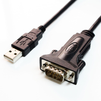 

Tera Grand 3' Premium USB 2.0 to RS232 Serial DB9 Adapter Cable with Male Thumbscrews