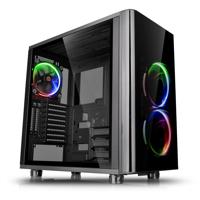 

Thermaltake View 31 Tempered Glass RGB Edition Mid-Tower Chassis, Black