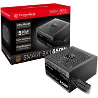 

Thermaltake Smart BX1 550W 80 Plus Bronze Non-Modular Power Supply Unit with Hydraulic Bearing Fan