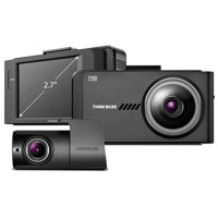 

Thinkware X700 1080P Front Dash Cam & Rear View Camera Bundle with External GPS Receiver