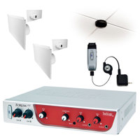 

TeachLogic IRF-2155 Infrared Wireless Classroom Mic System, Includes Forum 232 Receiver/Amplifier, IRT-60 Sapphire Transmitter, 4x Lay-In Speakers and BRC-60 Charger