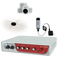 

TeachLogic IRS-8150 Spectrum III Wireless Microphone System, Includes IMA-820 Amplifier, IRT-60 Transmitter, BRC-15 Charger, ICS-55 Sensor, WM-4 Wall Speakers