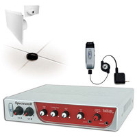 

TeachLogic IRS-8155 Infrared Wireless Classroom Mic System, Includes Spectrum III Receiver/Amplifier, IRT-60 Sapphire Transmitter, 8x Lay-In Speakers and BRC-60 Charger