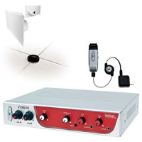 

TeachLogic IRV-3150 Infrared Wireless Classroom Mic System, Includes VoiceLink Plus Receiver/Amplifier, IRT-60 Sapphire Transmitter, 4x Lay-In Speakers and BRC-15 Charger