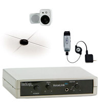 

TeachLogic IRV-3155 Infrared Wireless Classroom Mic System, Includes VoiceLink Plus Receiver/Amplifier, IRT-60 Sapphire Transmitter, 2x Wall-Mount Speakers and BRC-60 Charger
