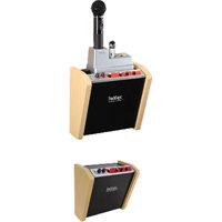 

TeachLogic WC-400 Wall Mount Cabinet for Forum 232, Maxim III, Spectrum III and VoiceLink III Classroom Audio Systems