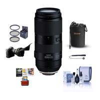 

Tamron 100-400mm f/4.5-6.3 Di VC USD Telephoto Lens for Nikon F Mount - Bundle With 67mm Filter Kit, Lens Pouch, Flex Lens Shade, Cleaning Kit, Capleash, Mac Software Package