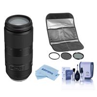 

Tamron 100-400mm f/4.5-6.3 Di VC USD Telephoto Lens for Nikon F Mount - With HOYA 67MM Digital Filter Kit II (UV/CPL/ND8x), Cleaning Kit, Microfiber Cloth,