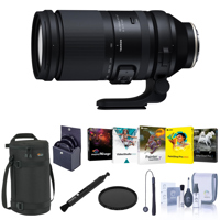 

Tamron 150-500mm f/5-6.7 Di III VC VXD Lens for Sony E - Bundle with Corel Photo PC Software Suite, Filter Kit, Lens Pouch, Cleaning Kit, Lens Cleaner, Lens Cap Tether