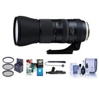 

Tamron SP 150-600mm f/5-6.3 Di VC USD G2 Lens f/Canon DSLRs - Bundle w/ 95mm Filter Kit, Cleaning Kit, , Capleash, Software Package