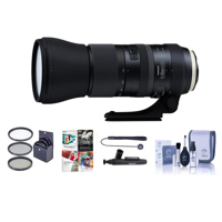 

Tamron SP 150-600mm f/5-6.3 Di VC USD G2 Lens f/Nikon DSLRs - Bundle w/ 95mm Filter Kit, Cleaning Kit, , Capleash, Software Package