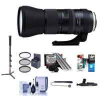 

Tamron SP 150-600mm f/5-6.3 Di VC USD G2 Lens f/Nikon DSLRs - Bundle w/95mm Filter Kit, Cleaning Kit, , Capleash, LensAlign MkII Focus Calibration, Monopod, Software Package