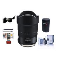 

Tamron SP 15-30mm F/2.8 DI VC USD G2 for Nikon DSLR Cameras - Bundle With Flex Lens Shade, Lens Case, Capleash II, Cleaning Kit, Mac Software Package