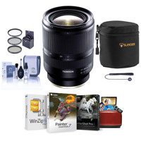 

Tamron 17-28mm f/2.8 Di III RXD Lens for Sony E Mount - Bundle With Lens Case, 67mm Filter Kit, Cleaning Kit, Capleash II, Mac Software Package