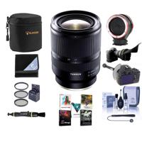 

Tamron 17-28mm f/2.8 Di III RXD Lens for Sony E Mount - Bundle With Lens Case, Flex Lens Shade, 67mm Filter Kit, FocusShifter DSLR Follow Focus, Peak Lens Changing Kit Adapter, Software Package, And More