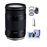 

Tamron 18-400mm f/3.5-6.3 Di II VC HLD Lens for Canon EF - Bundle With 72mm Filter Kit, Cleaning kit, Capleash