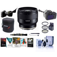 

Tamron 20MM F/2.8 DI III OSD Lens for Sony FE - Bundle With 67mm Filter Kit, Lens Case, Flex Lens Shade, FocusShifter DSLR Follow Focus, Cleaning Kit, Lens Cleaner, Capleash, Software Package
