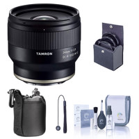 

Tamron 24MM F/2.8 DI III OSD Lens for Sony FE - Bundle With 67mm Filter Kit, Lens Case, Cleaning Kit, Capleash II
