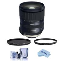 

Tamron SP 24-70mm f/2.8 Di VC USD G2 Lens for Canon EF Mount - Bundle With Hoya NXT Plus 82mm 10-Layer HMC UV Filter, Hoya NXT Plus, 82mm HMC Circular Polarizer Filter, Cleaning Kit, Microfiber Cloth