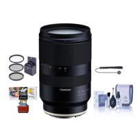 

Tamron 28-75mm f/2.8 Di III RXD Lens for Sony E - Bundle With 67mm Filter Kit, Cleaning Kit, Capleash II, Mac Software Package